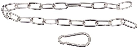Yardwe 1 Pc Cadena de extensión Tira hacia Abajo del Cable Cadenas de extensión hacia Abajo Accesorios cinturón Gym Cadena extensa de tríceps Cadena de tríceps de Doble Agarre Pulsera
