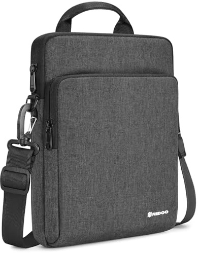 NIDOO 13,3 Pollici Borsa a Tracolla Borsa per Computer Portatile Borsa Protettiva per 13 13.6 Macbook Air/ 14 MacBook Pro/Surface Laptop 6/ ThinkPad X13 L13 Z13 E14 T14s/XPS 13