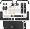 VEVOR Kit de matériel de lit escamotable pour lit double, kit de quincaillerie pour lit mural de luxe à monter soi-même, conception peu encombrante pour lit mural à armoire pliante pour chambre d'amis