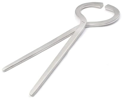 Equine Care Probador de pezuñas de 13 pulgadas – Acero al cromo vanadio de grado veterinario, herramienta de herrador para detección de cojeras, sensibilidad de pezuñas y cuidado de pezuñas equinas –