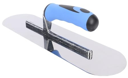 Eminchu Cazzuola per Piscina in Acciaio Inossidabile, Cazzuola per Finitura in Calcestruzzo da 14x4 Pollici, per Finitura con Impugnatura Ergonomica con Lucida a Specchio, Ideale per Intonacatura di