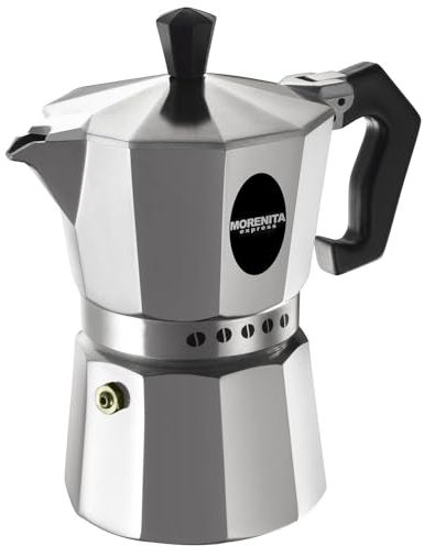 Aeternum 5972 Espressokocher Morenita 3 Tassen, Aluminum, silber