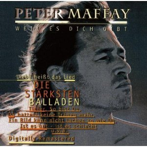 CD Album mit emotionalen Balladen von Peter Maffay (16 Titel, incl. so bist du, und es war sommer, josie, du hattest keine träne mehr, tiefer etc. )