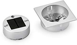 Naber, Funkfernbedienung, alufarbig