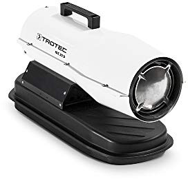 TROTEC Diesel Heizkanone IDE 20 D – 20 kW Heizkraft, 12 l Tank, integriertes Thermostat, Überhitzungsschutz, elektronische Flammensicherung, ideal für Baustellen, Werkstatt, Außenbereiche