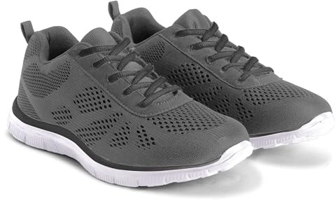 Get Fit Mens Mesh Running Trainers Athletic Walking Gym Shoes Sport Run