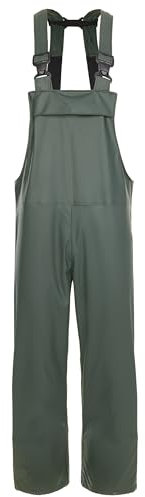 Fortress Men 521 Airflex & Air Flex Bib n Brace, Olive Green, L UK
