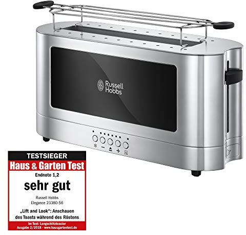 Russell Hobbs 23380-56 Toaster Langschlitz Elegance Glas/Edelstahl