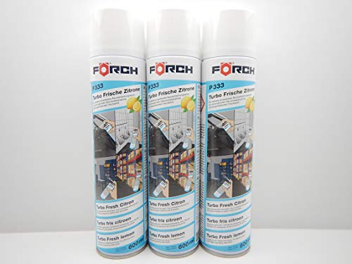 FORCH Turbo Spray désodorisant d'ambiance au citron frais (3)
