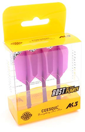 CUESOUL ROST Integrated Dart Shaft and Flights Medium,Slim Shape,Set of 3(CSAK-54SC)