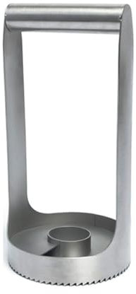 DIIOOMIEEU Pineapple Corer - Stainless Steel - Silver - Easy Fruit Slicing - Kitchen Tool