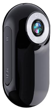 Body Cam, videocamera portatile da casco, design con dimensioni del pollice, dispositivo di registrazione d'azione, elettronica indossabile compatta per lavoro, bici, viaggi, vlogging