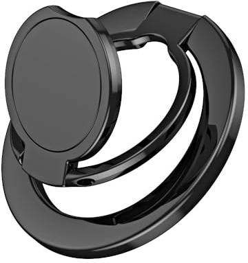 XFSRG Supporto Telefono Magnetico Pieghevole Rotazione 360° Gradi Supporto Anello Universale Smartphone