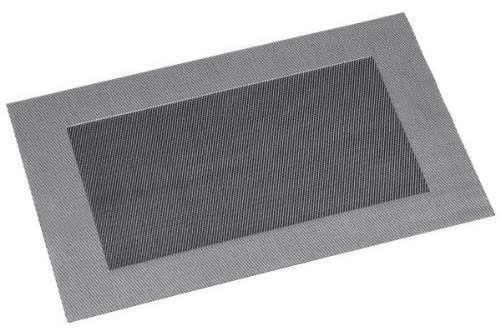 Kesper 77673 Amende Set de Mesa plástico Plata 43 x 29 x 0,1 cm