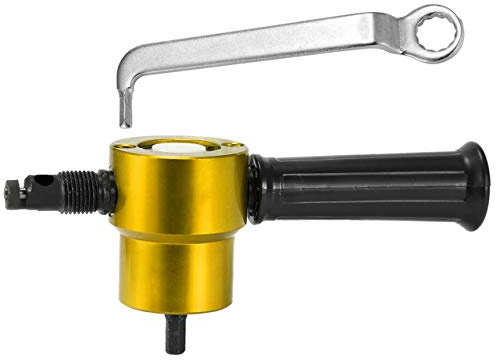 Toolstar Coupe-grignottes en métal à double tête 360 degrés avec pince à découper en métal
