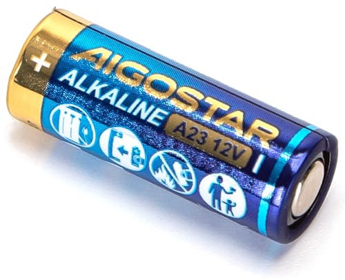 Pile alcaline 23 A, 12 V, idéale pour Les appareils électroniques, Les télécommandes et Les Jouets.