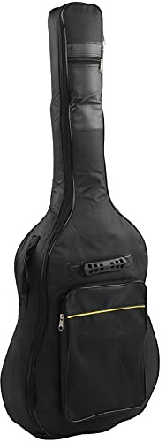 POENVFPO Akustisk Gitarrfodral, 43 X 11 X 107 Cm Oxford Tygaxel eller Handhållen Gitarrförvaringsväska för Musikinstrument