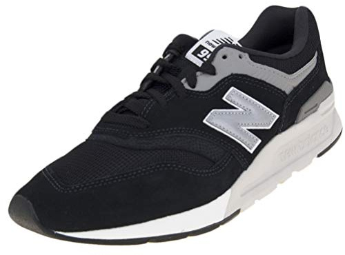 New Balance Herren 997H Core Trainers Sneaker, Schwarz (Schwarz Silber Charcoal), 47.5 EU