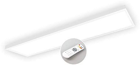 Xtend EcoLight LED Panel 120x30 3CCT 3000K-4000K-6000K 40W dimmbar TUYA mit Fernbedienung u. Steck-Aufbaurahmen PLs3.0