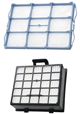 WuYan 2 piezas de aspiradora (1 filtro de motor + 1 filtro HEPA) para Bosch BSGL VSZ BSD BSA Series