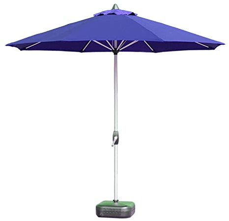 GIKPAL Sonnenschirm 200cm, Balkonschirm Marktschirm Wasserdicht Gartenschirm UV-Schutz, Violett
