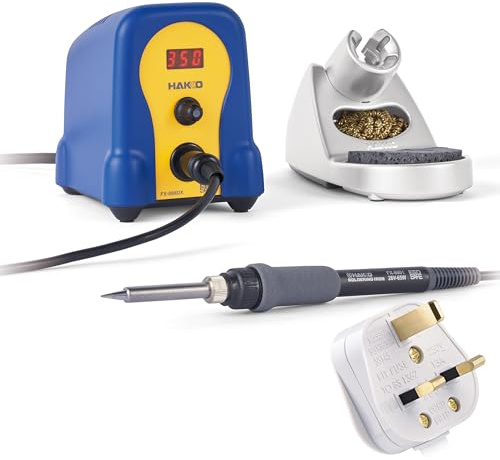 Hakko FX888DX-44BY 100W Dial Control Digital Soldering Station with Soldering Iron - UK Plug