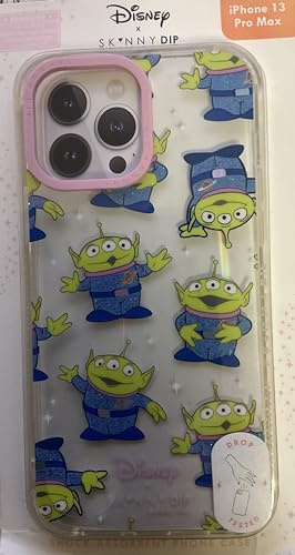 Skinnydip Toy Story for iPhone 13 Pro Max case - aliens protective shockproof cover slim and lightweight, anti-scratch anti-slip, cute case for girl Multicolor