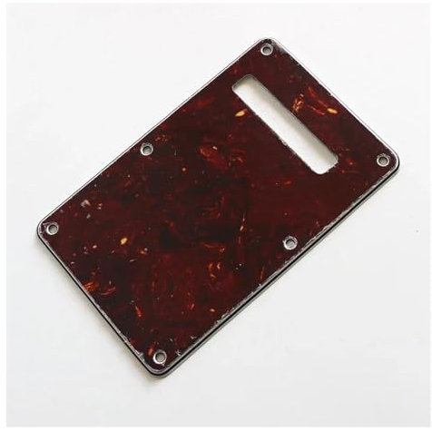 gitarrenzubehör für anfänger 4-lagige Tortoise ST-Gitarren-Tremolo-Abdeckung Für Elektrische Rückabdeckung In Farben(Brown)