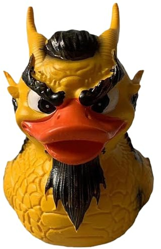 Patos de Halloween, patos de goma, plástico único, baño de 4, 7 x 4, 7 x, juguetes coleccionables para el baño del bebé, creativo para escritorio, decoración del hogar, suministros para fiestas navid