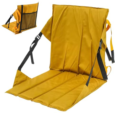 Cojín de asiento de estadio, cojín de viaje para tribunas, cojín de viaje para tribunas, cojín de asiento de pesca al aire libre, asientos de estadio para eventos deportivos, senderismo, excursiones