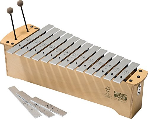 Sonor Orff Primary Series Alto Metallophone C1 - A1-16 Bars, with Mallets