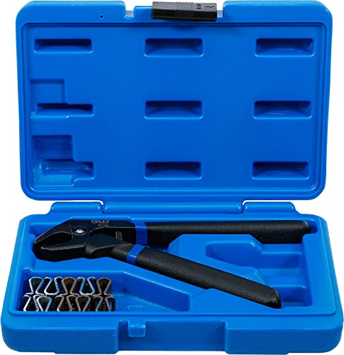 BGS 8774 | Juego de grapas de fijación con alicates | 11 piezas