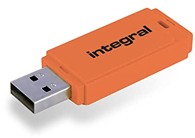 Integral 64GB Neon Orange USB 2.0 Flash-Laufwerk