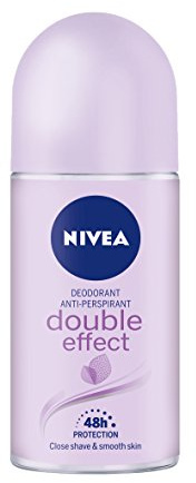 Nivea Women “Double Effect” Roll-on Deodorant, Anti-Perspirant - pack of 6 (6x 50 ml)
