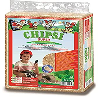 CHIPSI Super Litière pour Rongeur 3,4 kg