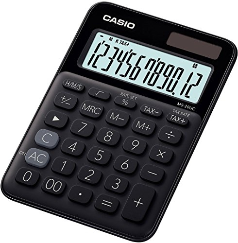 Casio MS-20UC-BK Calculatrice de Bureau