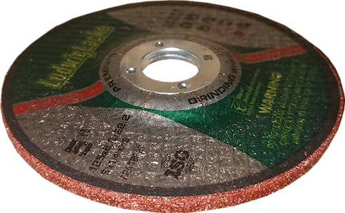 10x Schruppscheibe Ø 125 x 6 x 22,2mm Metall Flexscheibe Winkelschleiferscheibe