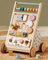 Tiny Land lauflernwagen Holz, Baby Walker Set, Lauflernhilfe mit einstellbarer Geschwindigkeit für Jungen und Mädchen, Gehhilfe und Baby Aktivitätscenter