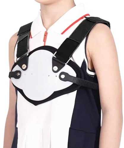 NICHOY Pectus Carinatum Orthosis Brace - Ortesis de esternón deformado, Ortesis de Costillas valgus, Tamaño Ajustable, cómodo y Transpirable, Disponible día y Noche(Over 15 Years Old)