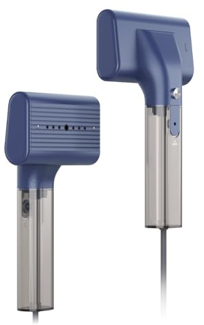 G10 Steamer for Clothes, Portable Iron and Travel Steamer, Handheld Garment Steamer, 0.9 lbs,1200W Mini Steam Iron for Travel and Home (Only for 120V) Navy Blue