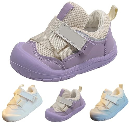 Generisch Zapatillas para bebés de 1 a 3 años, para aprender a andar para niños y niñas, zapatos para niños pequeños, transpirables y antideslizantes, cómodas, para caminar, zapatillas deportivas