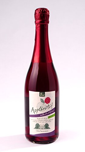 BIO Appléritif Apfel & Rose mit ARONIA - feinherb ALKOHOLFREI Obsthof Clostermann-Neuhollandshof Niederrhein 750 ml