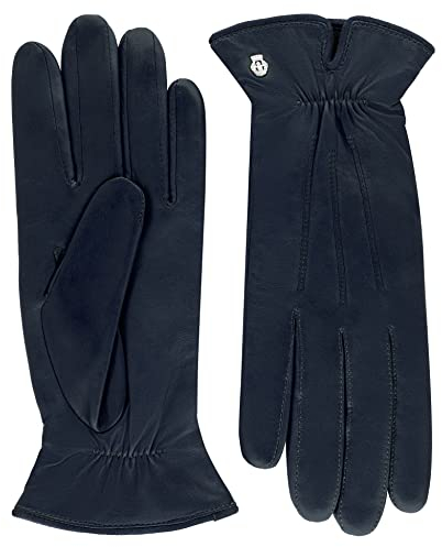 Roeckl Damen Antwerpen Lederhandschuhe, Classic Navy, 6