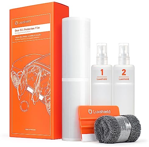 Luxshield Auto Einstiegsleisten Schutz für Ford Mustang Mach-E I 2021-2025 - Schutzfolie Autotür Zubehör Zierleisten Lackschutzfolie Transparent