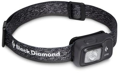 BLACK DIAMOND Astro 300 Headlamp | 300 Lumens Brightness | 3X AAA Battery Operated (Included) | Compact & Lightweight | Graphite