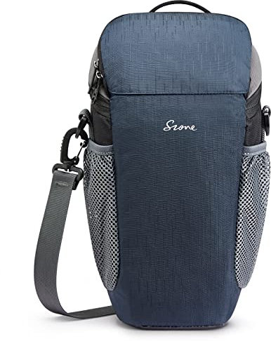 S-ZONE Camera Bag DSLR/SLR Waterproof Camera Case for Photographers Holster Compatible with Nikon Canon Sony