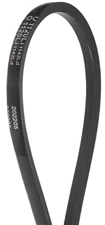 sourcing map Correa Trapezoidal O-1120, Correa de Transmisión de Goma, Circunferencia interior de 1120 mm, Ancho de 10mm, Altura de 6mm, para Transmisión de Potencia