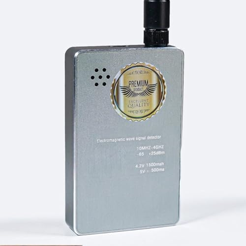 MONTY SOUL Detector profesional de GPS, micrófonos y cámaras – Detector portátil con pantalla LCD a colores – Alta sensibilidad de precisión – Máxima protección de la privacidad (MFSB Interceptor)