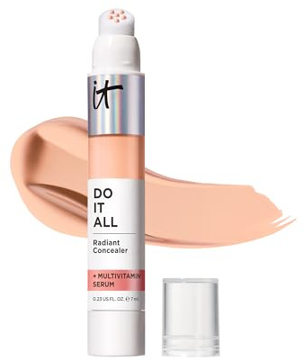 IT Cosmetics Do It All Radiant Concealer, 7 ml, Feuchtigkeitsspendend, aufpolsternder, abdeckender und aufhellender 4-in-1 Concealer Stick, Natürliches Finish, Farbton 220 Light Medium Cool