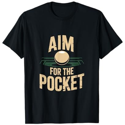 Zielen Sie auf den Pocket Snooker T-Shirt
